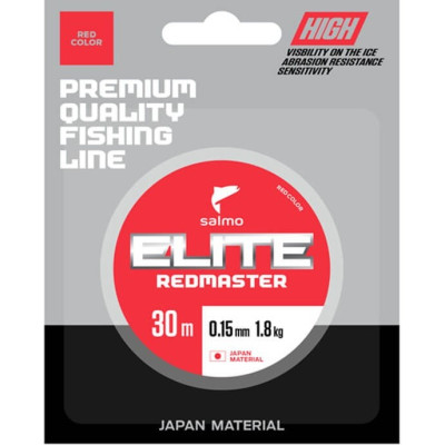 Леска монофильная зимняя SALMO Elite Blackmaster 030/012