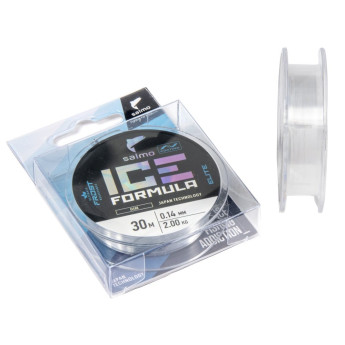 Леска монофильная зимняя SALMO ELITE ICE FORMULA CLEAR 030/014